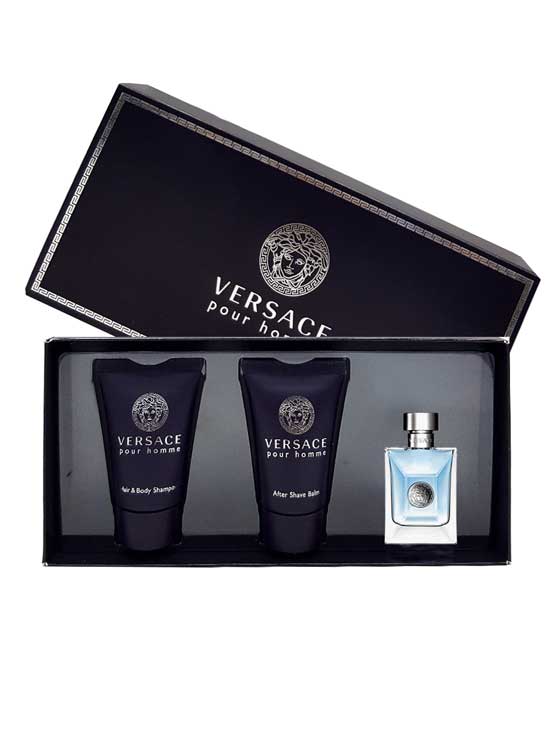 versace men's miniature gift set