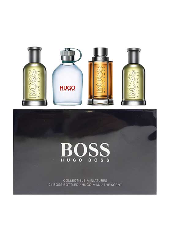 hugo boss for men mini set
